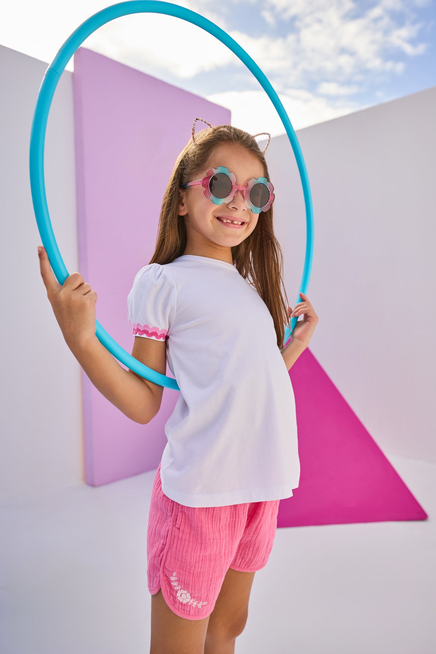 Pink Ricrac Tee