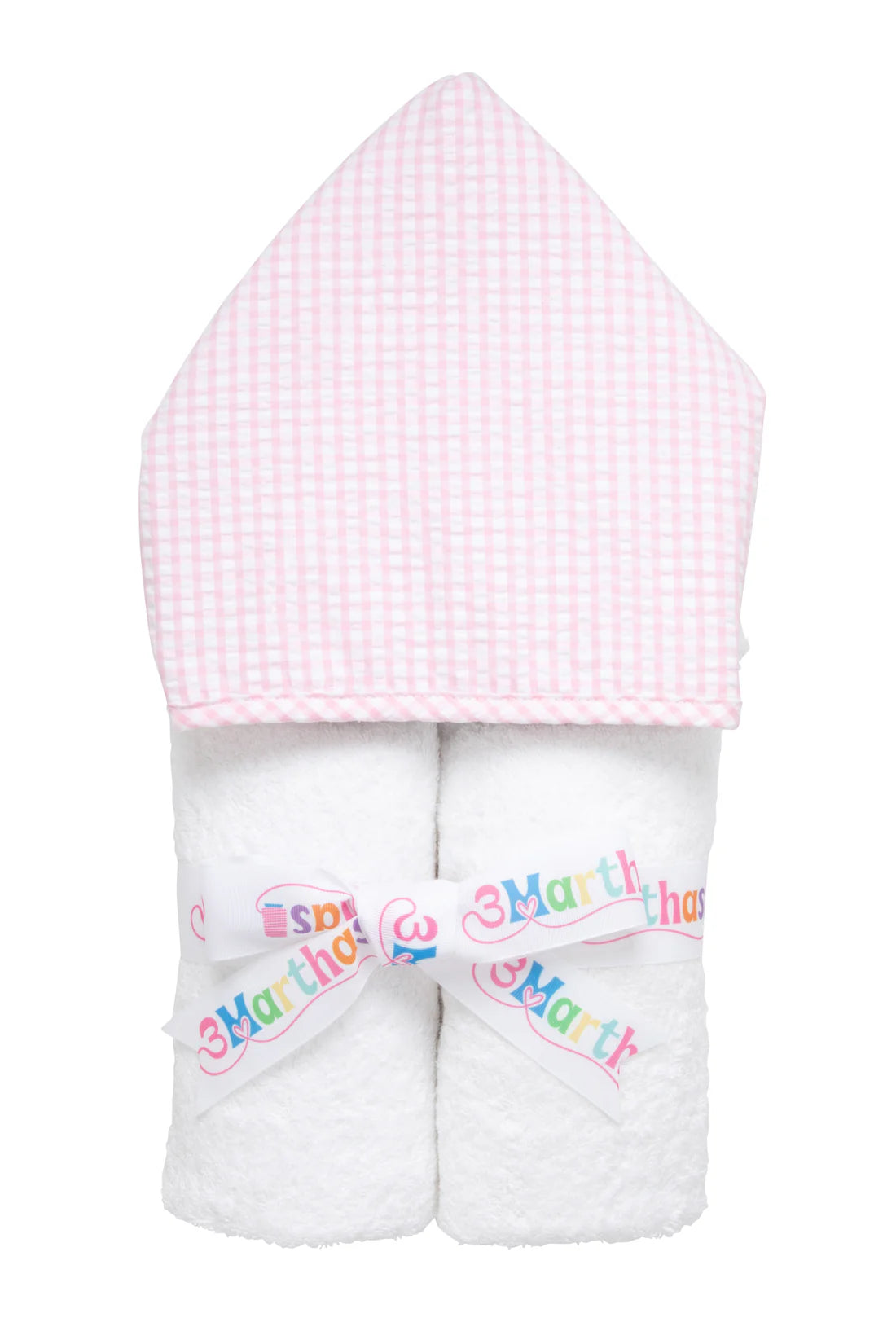 Everykid Towel - Light Pink Check