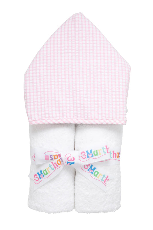 Everykid Towel - Light Pink Check