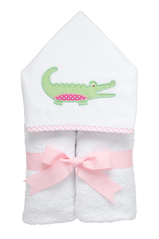 Everykid Towel - Girl Alligator