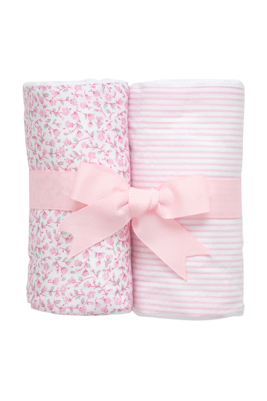 Set of Two Burps - Pink/Floral