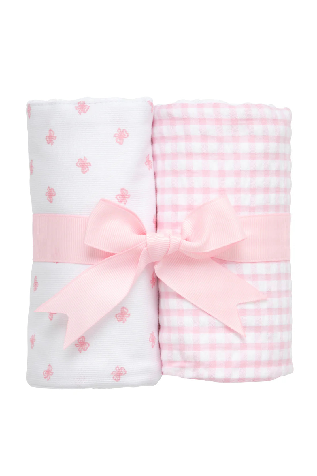 Set of Two Burps - Pink/Bow