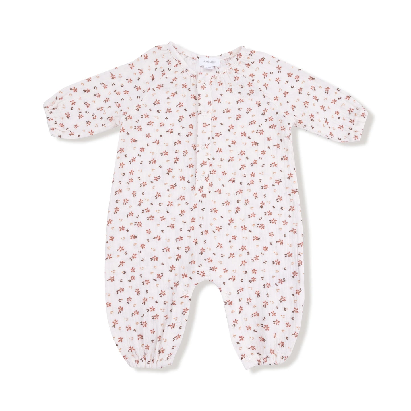 Carrie Floral Peasant Romper