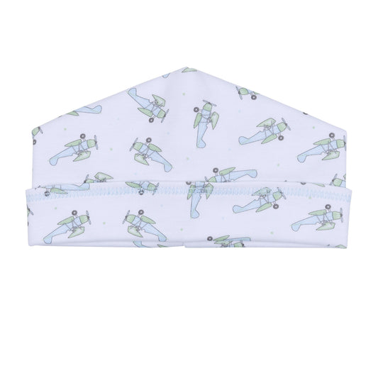 Take Flight Print Hat - Light Blue
