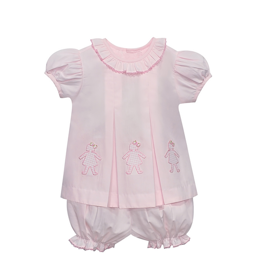 Reese Bloomer Set - Pink Three Dolls