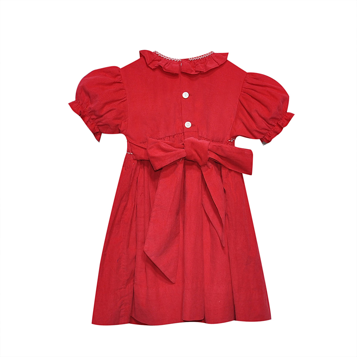Juliette Dress - Red Cord Hollies