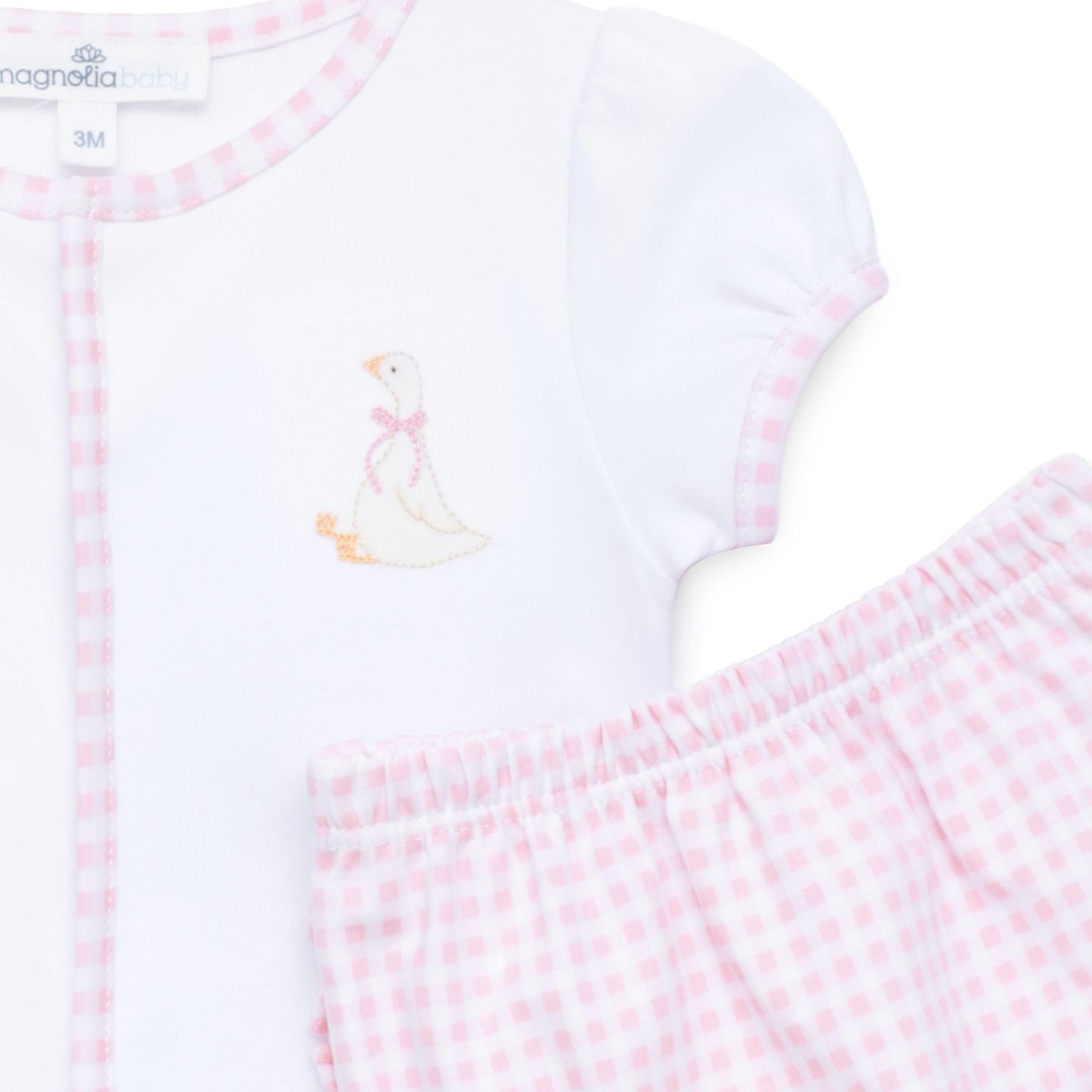 Silly Goose Diaper Cover Set - Pink