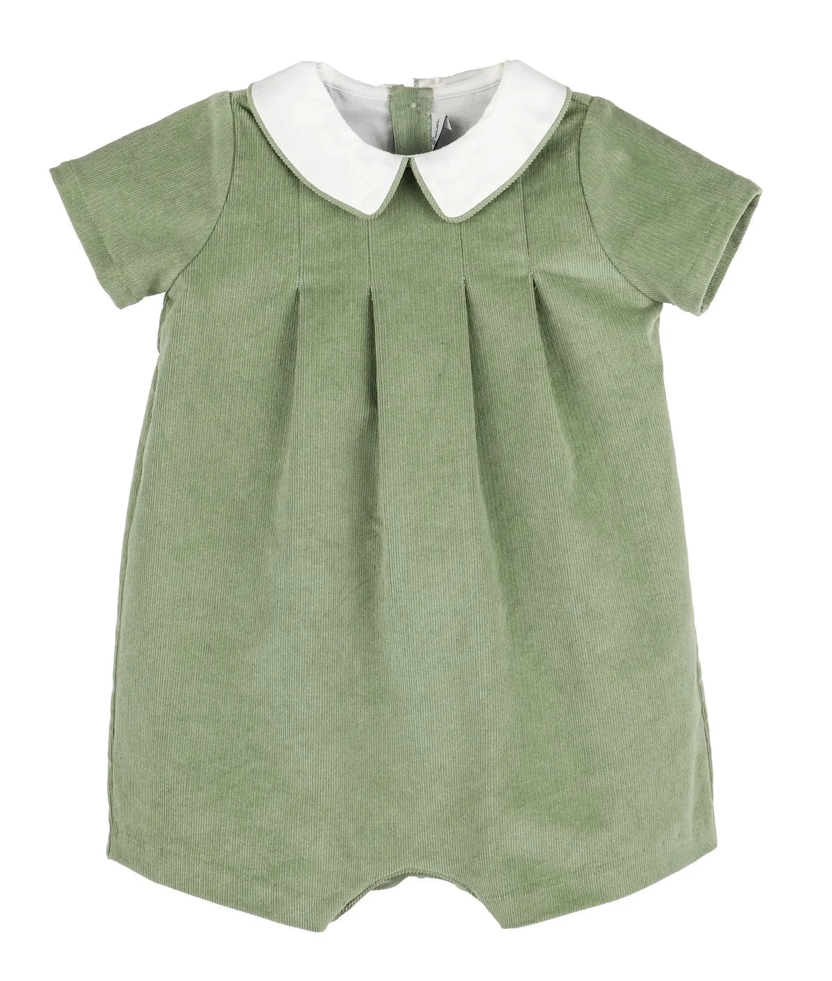 Boys Green Corduroy Bubble