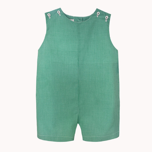 Green Gingham Jon Jon