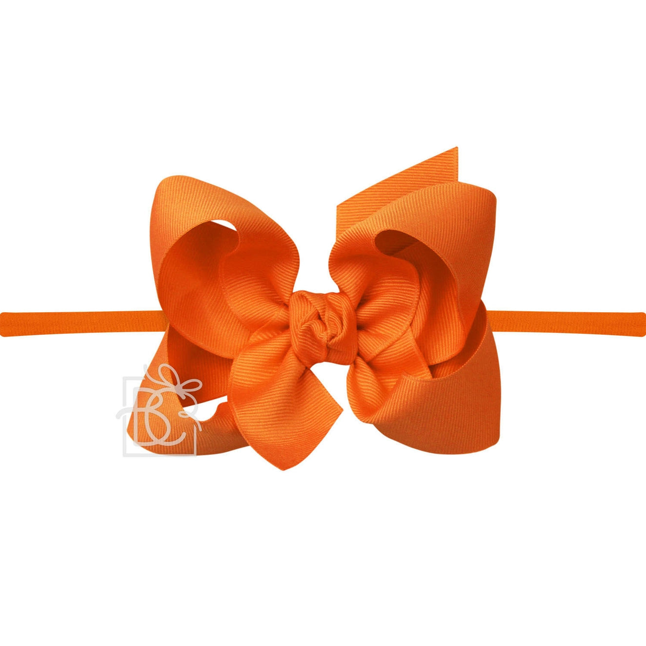 Orange Hair Bow