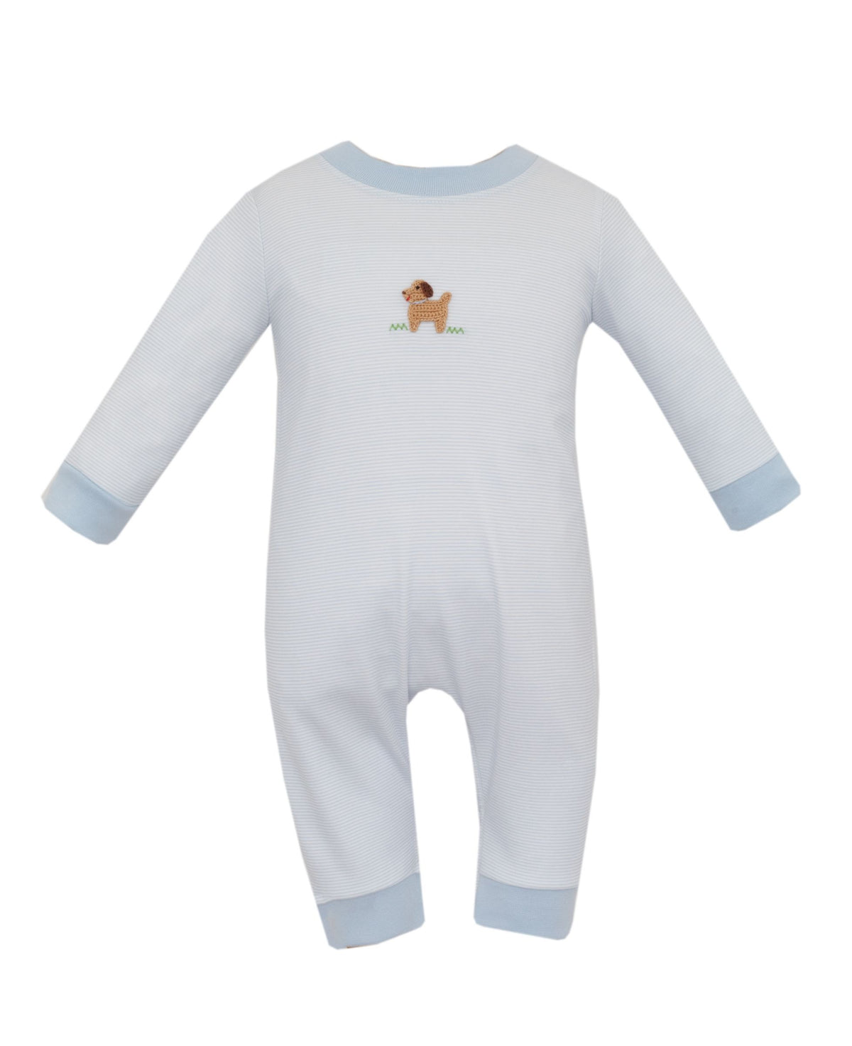 Boy Crochet Puppy Romper