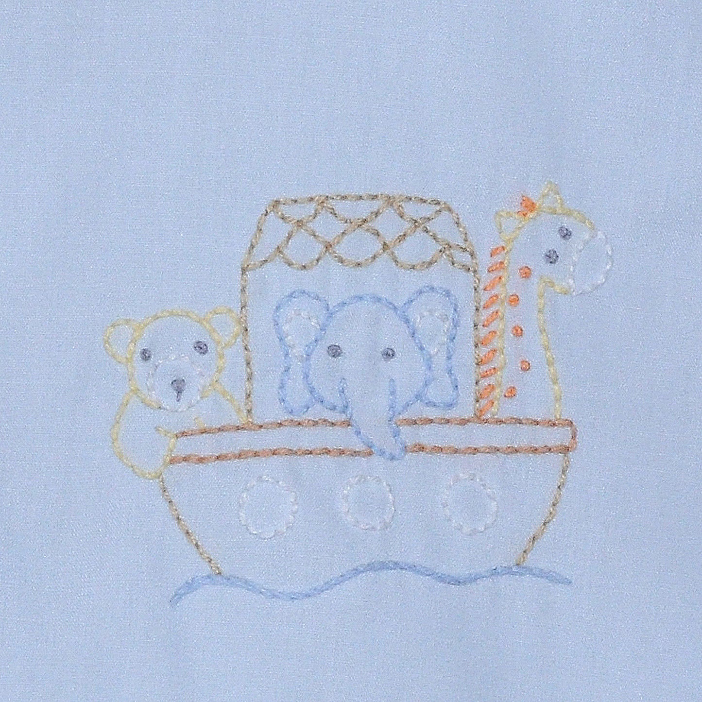 Blue Blanche Diaper Set - Noah's Ark