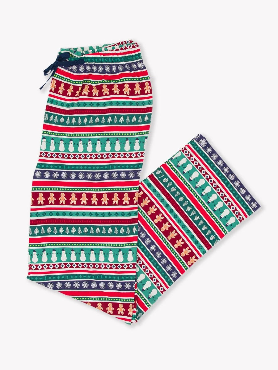 Fair Isle Friends Adult Pajama Pants