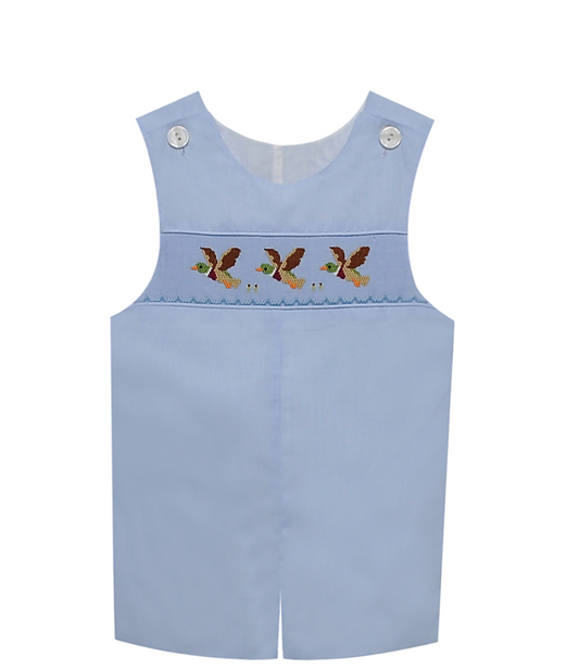 Blue Gingham Mallard Shortall
