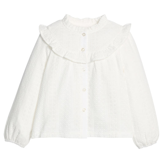 Cintra Top - White Eyelet