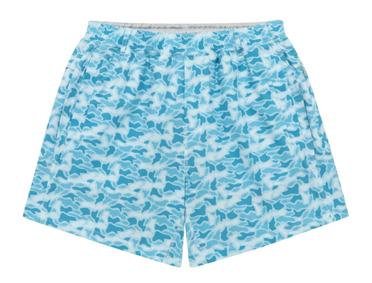 Blue Fish Camo FB - Sport Short