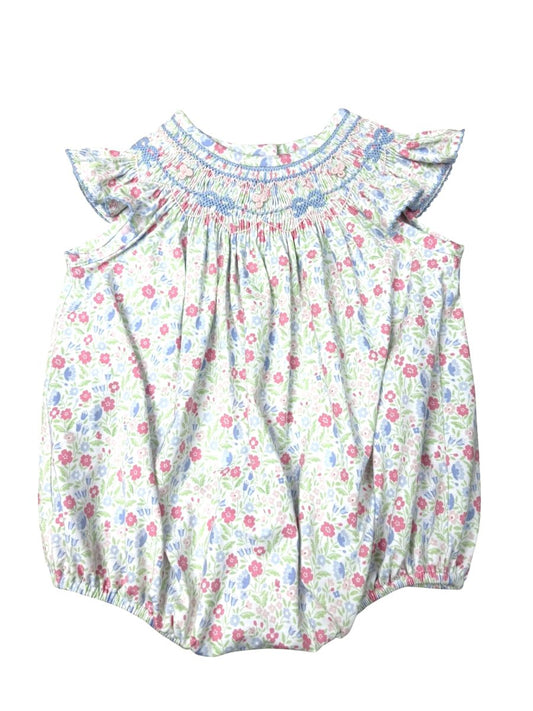 In Full Bloom Smocked Geo Bubble