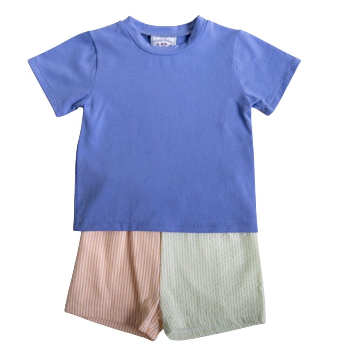 Boys Colorblock Short Set