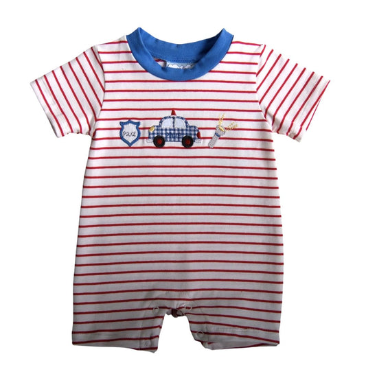 Police Appliqué Romper