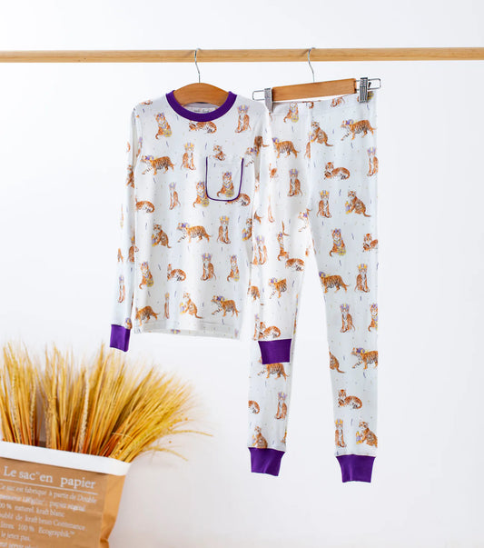 Louisiana Tigers Organic Cotton Pajama Set