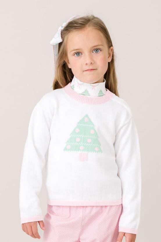 Girls Oh Christmas Tree Cozy Up Sweater