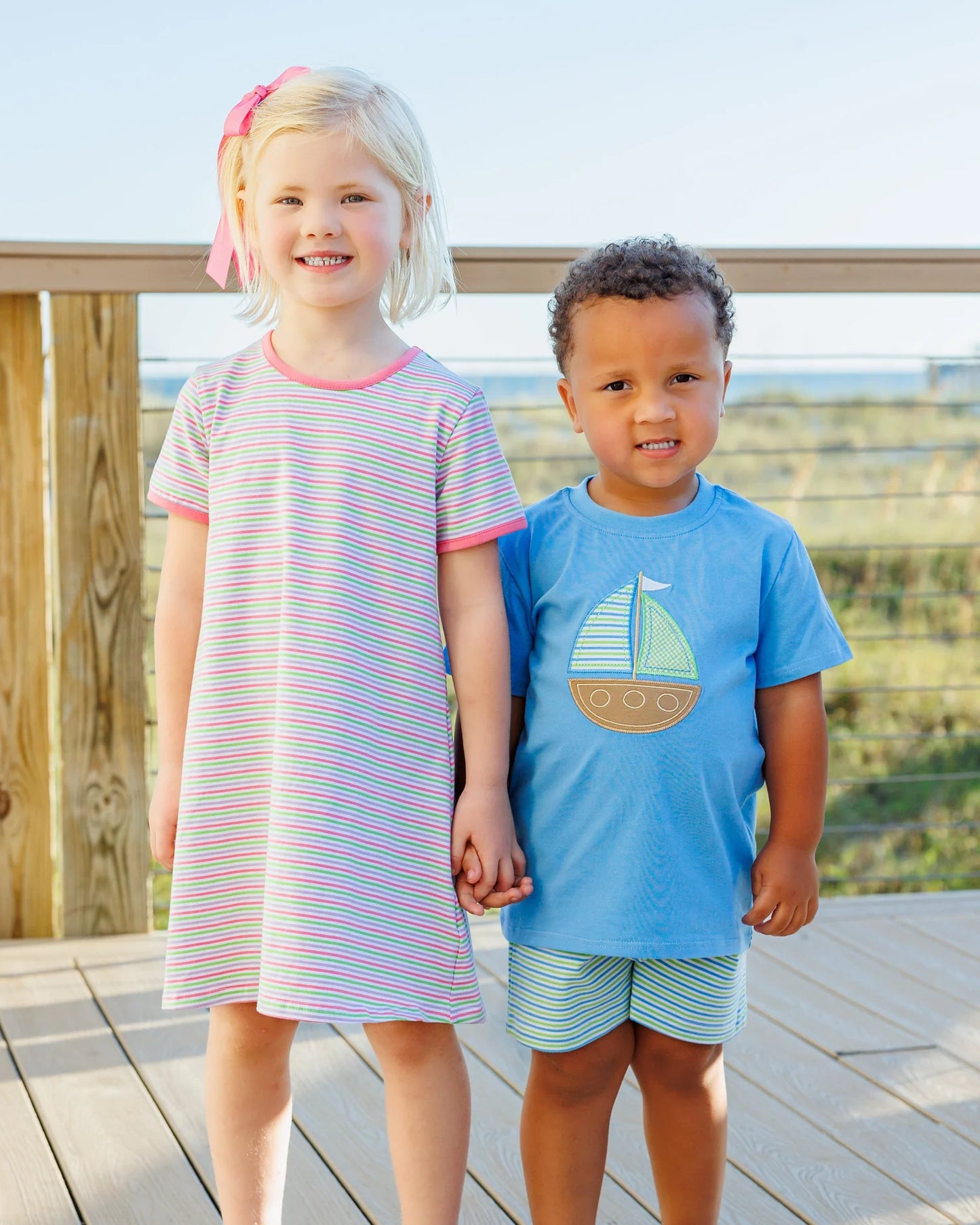 Sailin' Away Short Set