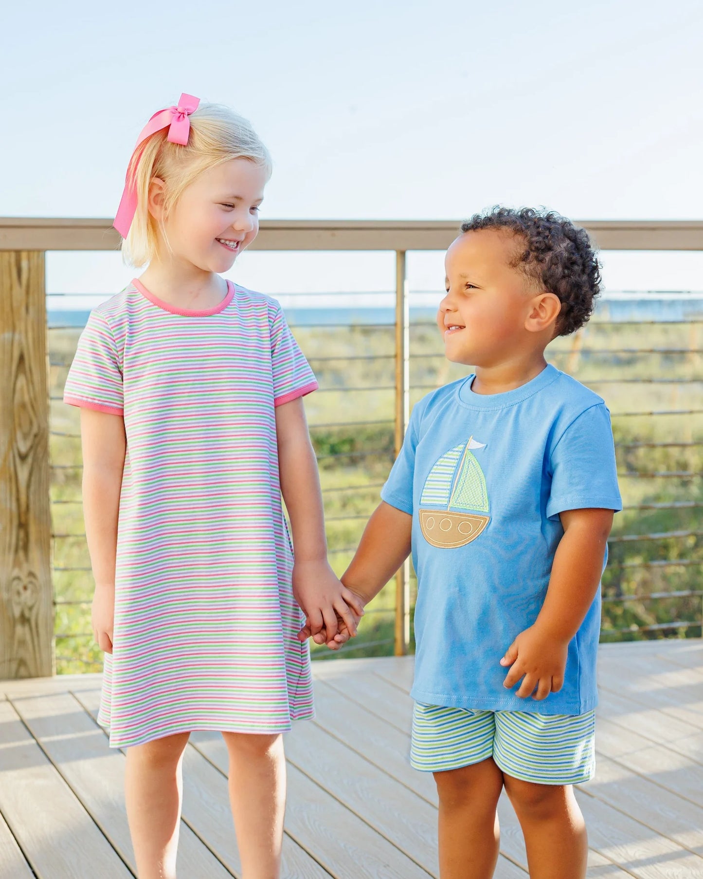 Sailin' Away Short Set