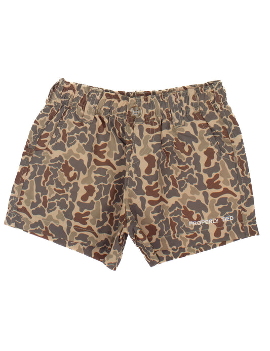 Vintage Camo Boys Mallard Short