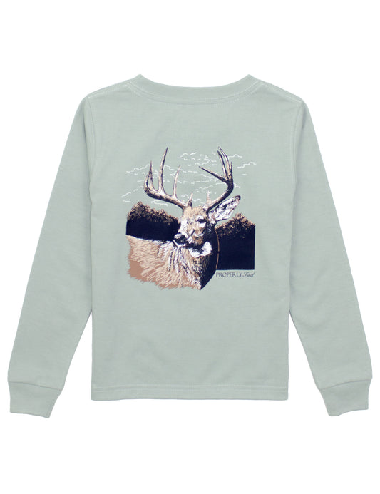Sage Buck LS Tshirt