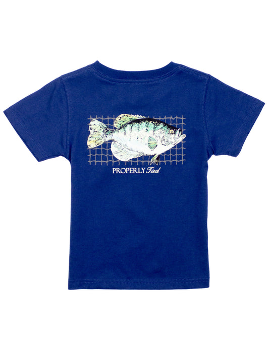 River Blue Crappie Tshirt