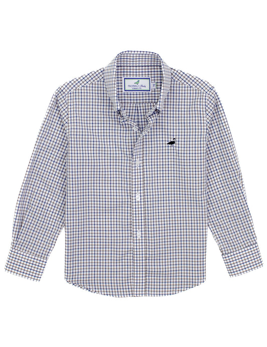Carolina Plaid Button Down