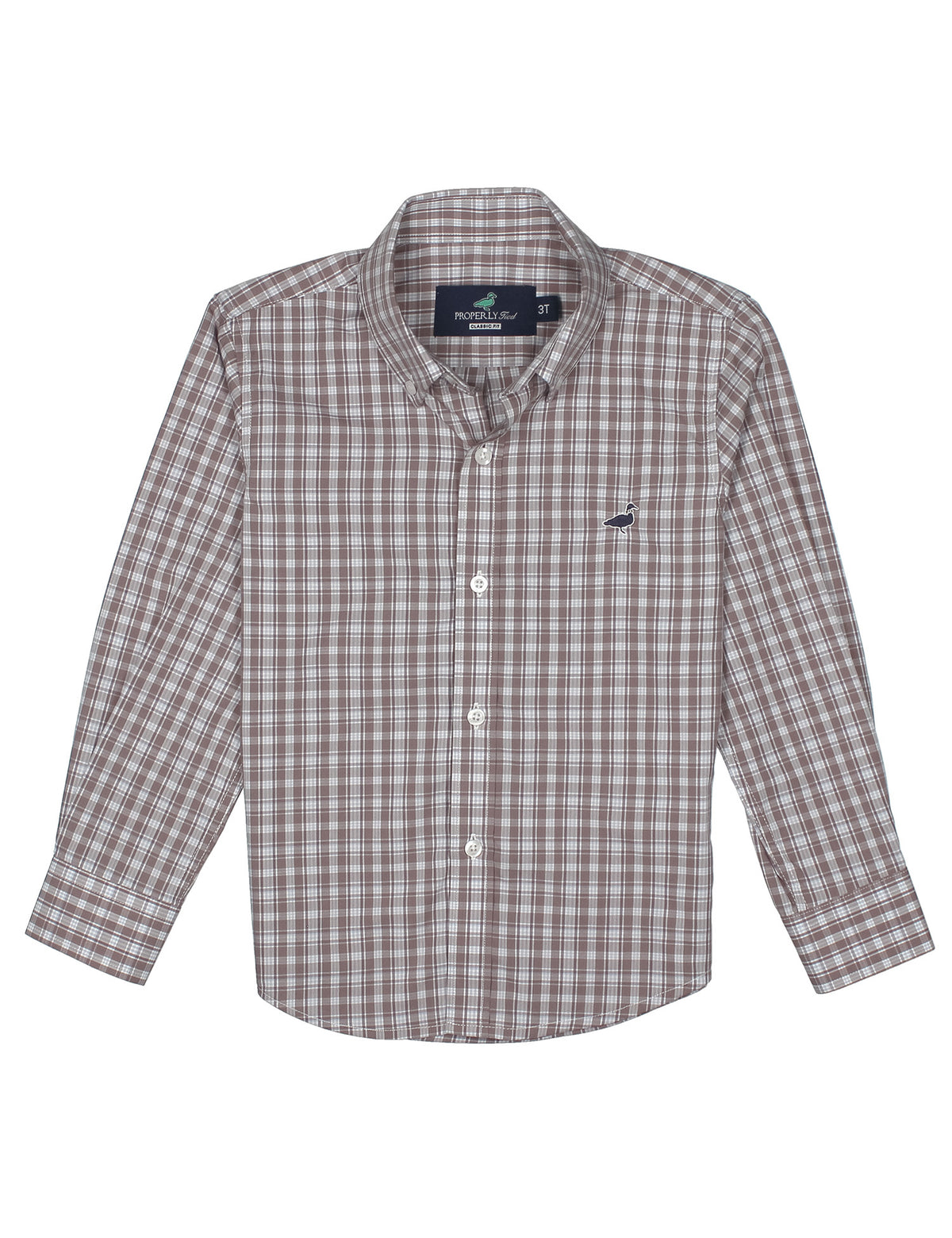 Boys Seasonal Sportshirt - Cobblestone