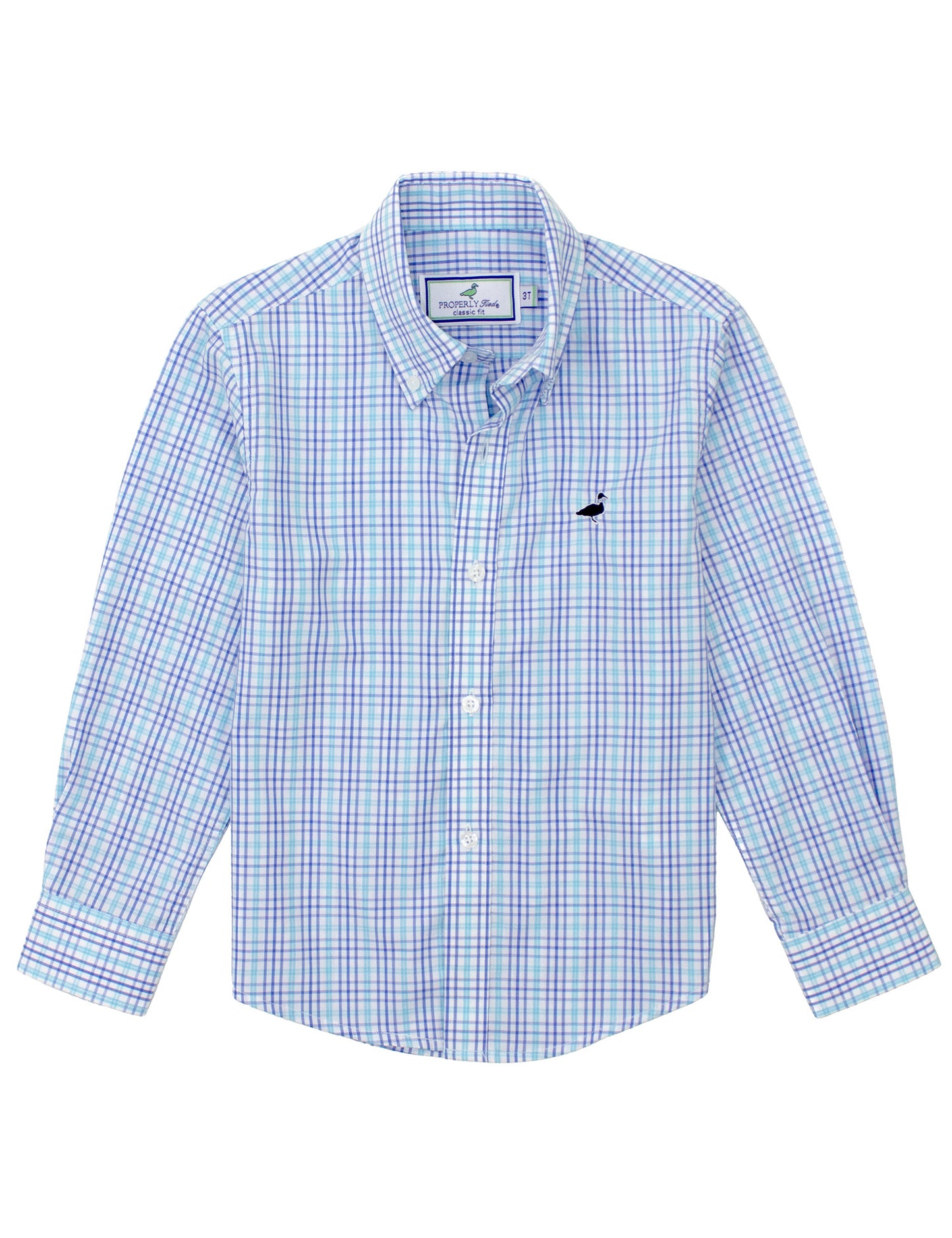 Deane Check Button Down