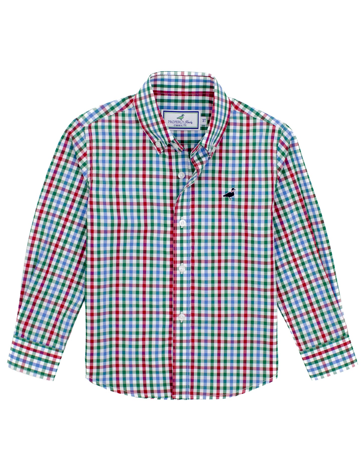 Jolly Plaid Button Down