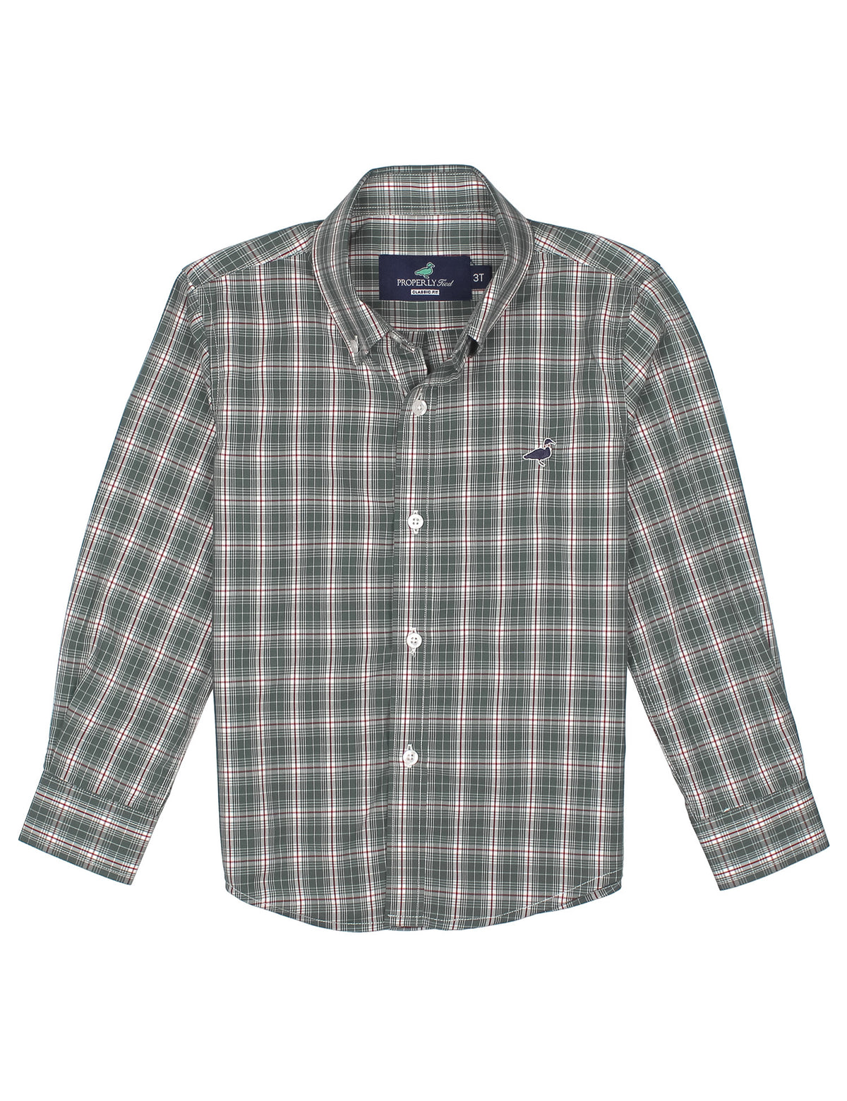 Boys Seasonal Sportshirt - Mistletoe