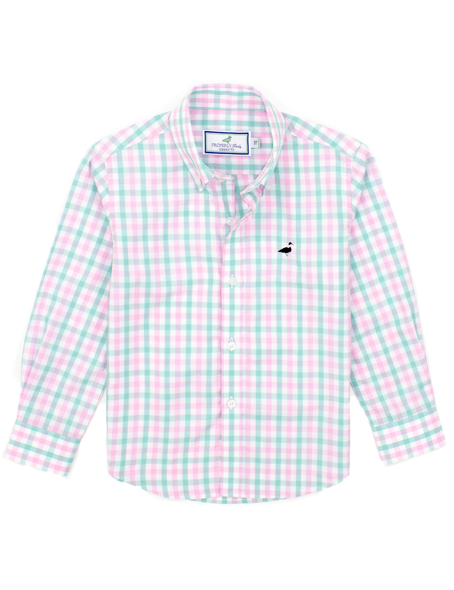 Rosemary Plaid Button Down