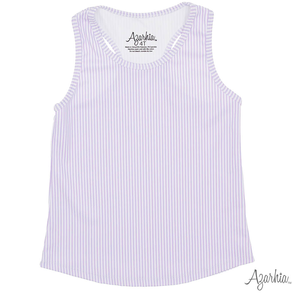 Lavender Striped Tank