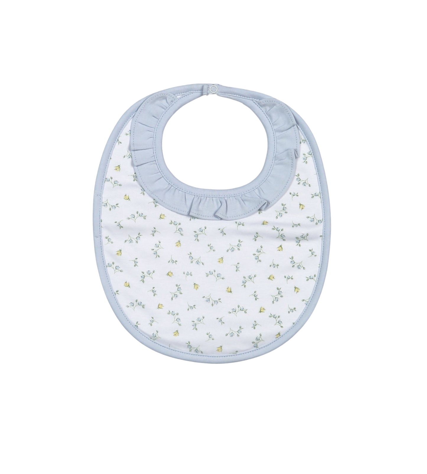Mia Blue Floral Bib