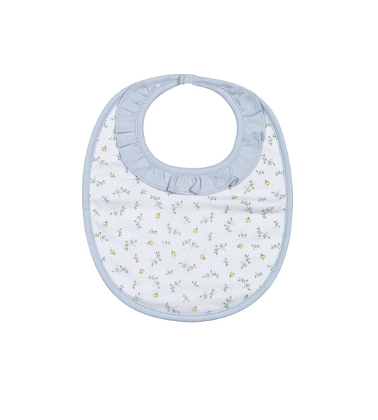 Mia Blue Floral Bib