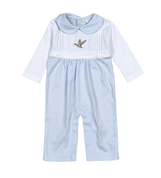 Blue Mallard Ducks Romper