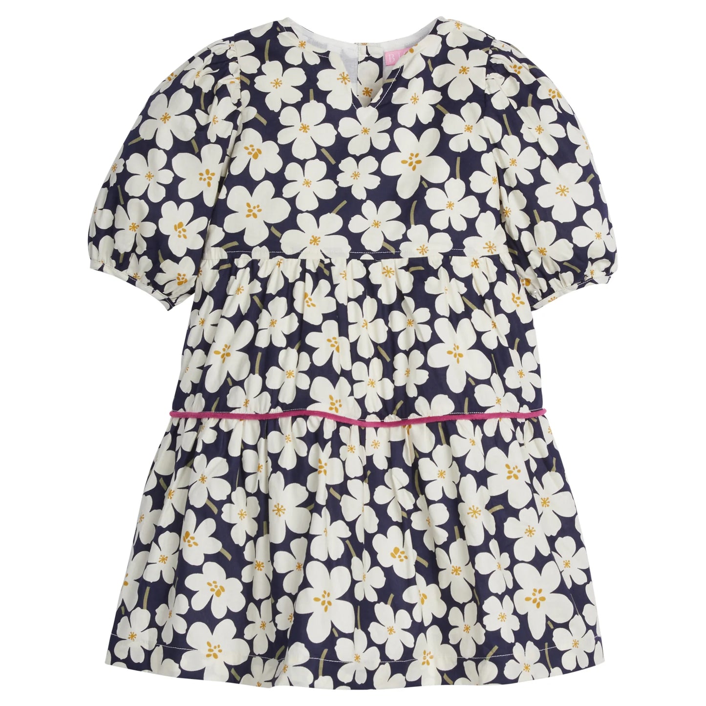 Madaket Dress - Navy Blooms