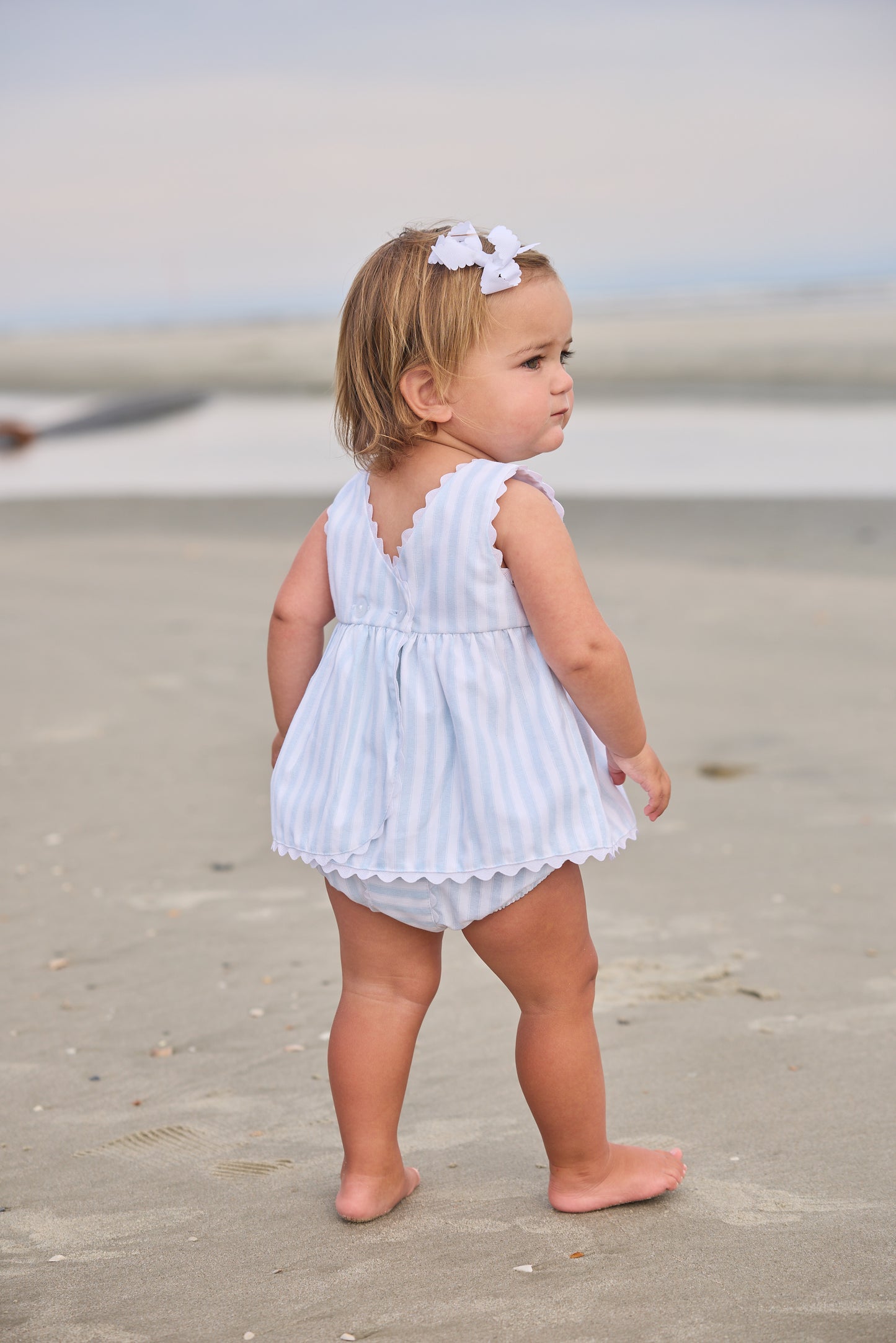 Mary Dee Diaper Set - Savannah Stripe