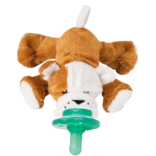 Barkley Bull Dog Paci-Plushie