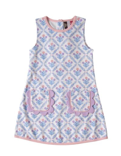 Garden Rosette A-line Dress