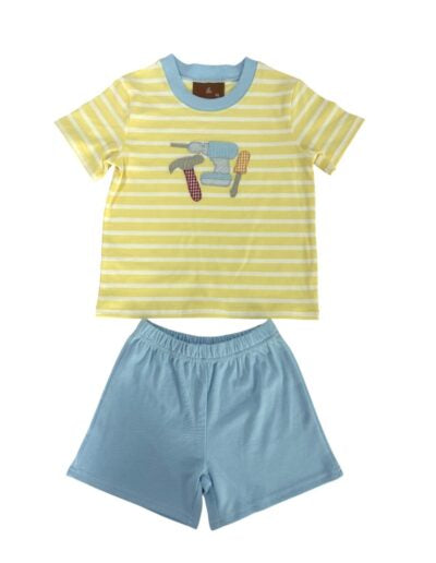 Daddy's Helper Short Set