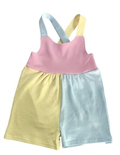Emma Romper - Pink/Blue/Yellow