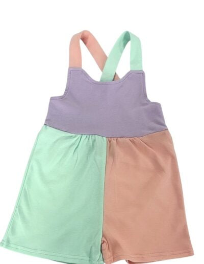 Emma Romper - Purple/Peach/Mint