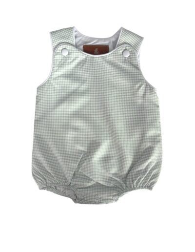 Brooks Bubble - Green Gingham