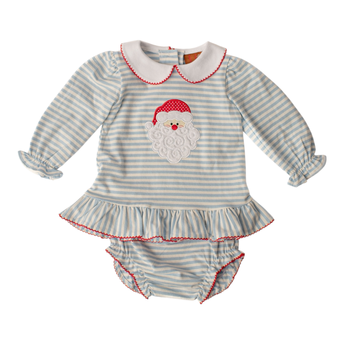 Santa Applique Bloomer Set
