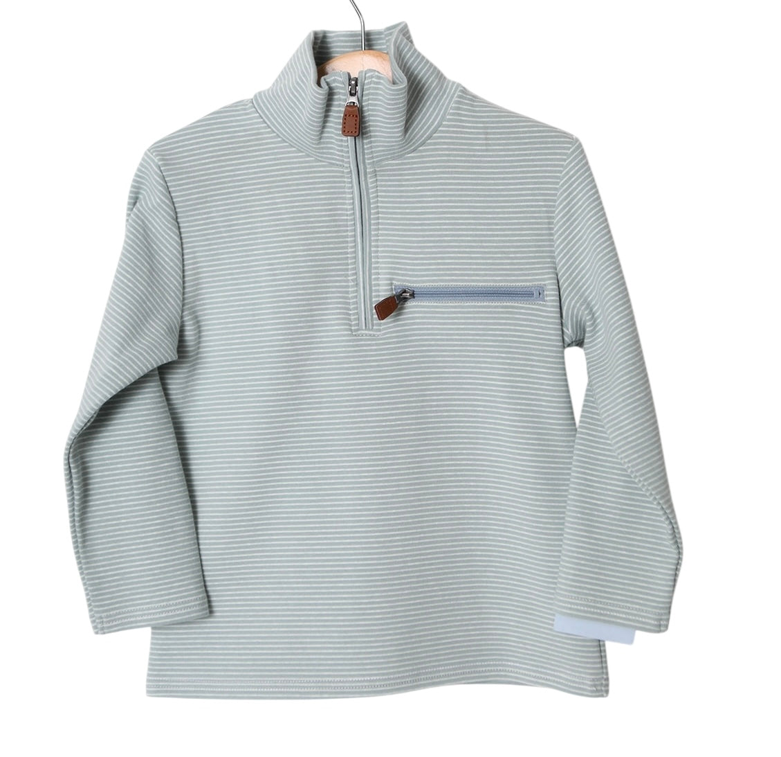 Kingston 1/4 Zip Pullover - Sage